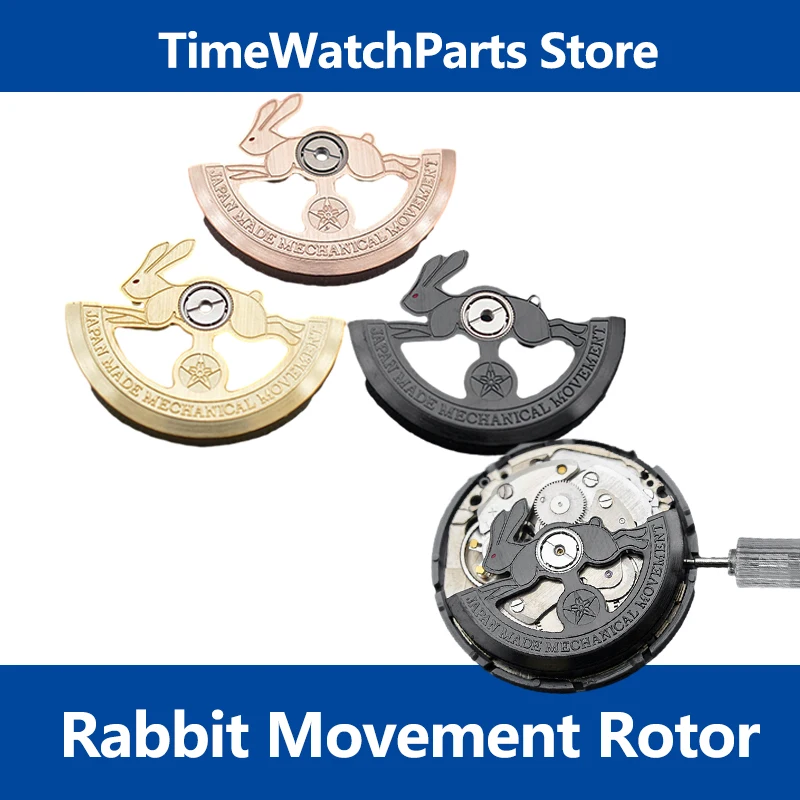 

Watch Modification Parts Movement Oscillating Weight Rotors NH35 NH36 4R 7S Movement Automatic Rabbit Hammer Metal Sheet Patch