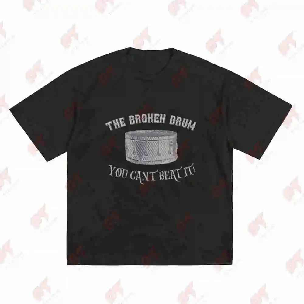 The Broken Drum You Can'T Beat It Mended Terry Pratchett Discworld Short Sleeve Tee 100% Cotton T-Shirt