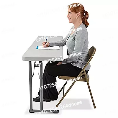 

72*18 inch portable meeting room plastic folding training tables for outdoor indoor office senimar