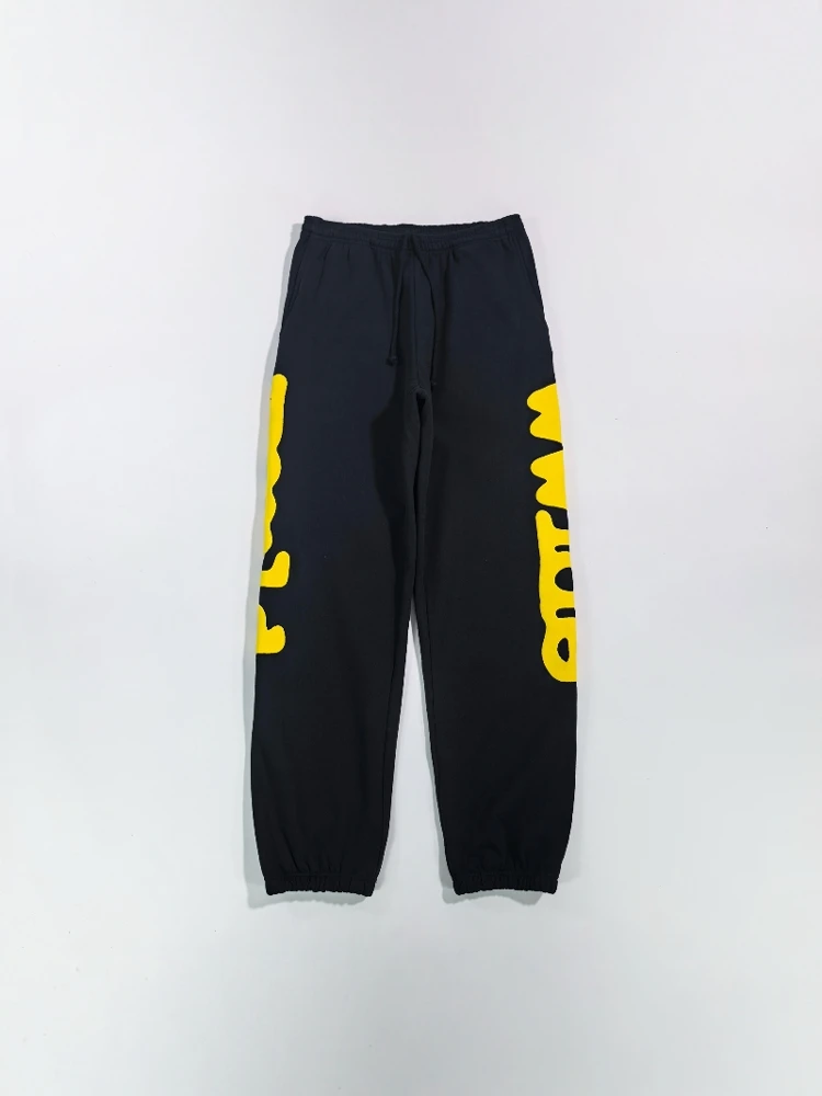 

Beluga Sweatpant Street Sle Hip Hop Printed Long Pants Fce Youth Casual Trousers Bubble Star Pattern Trendy Leggings