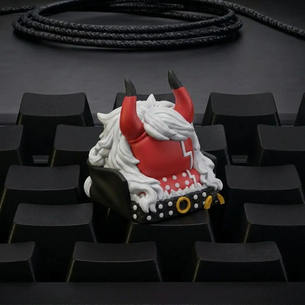 Anime Keycaps, Universal Keys for Mechanical Keyboards with Cross-Axis Switches, Compatible with Esc Personalized Creative Keys,