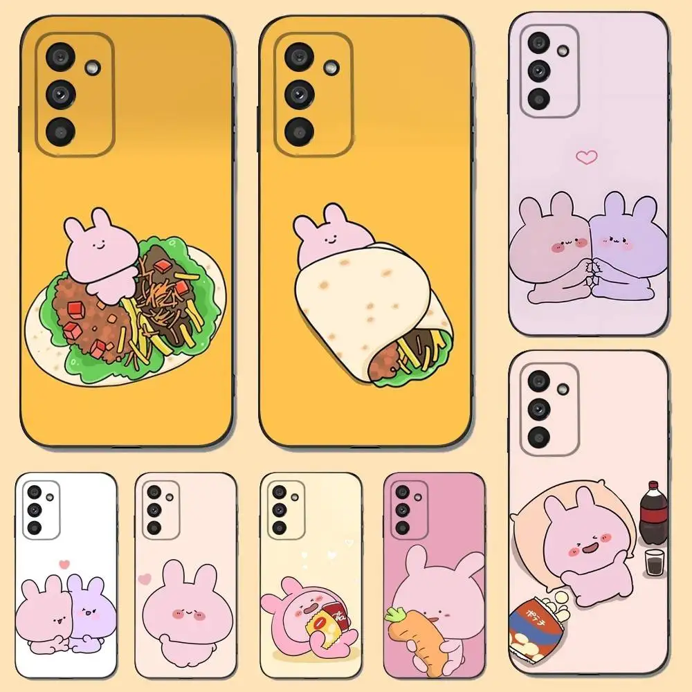

Cartoon A-Asamimichan Phone Case For Samsung S25,S24,S21,S22,S23,S30,Ultra,S20,Plus,Fe,Lite,5G Black Cover
