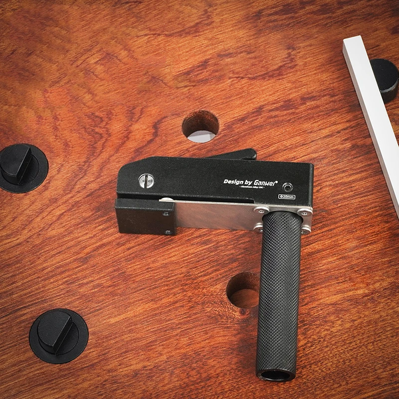 Holz Desktop schnell wirkende Nieder halte klemme Desktop-Clip schnell fester Clip für Holz bearbeitungs bänke 19/20mm Loch Werkzeug befestigung
