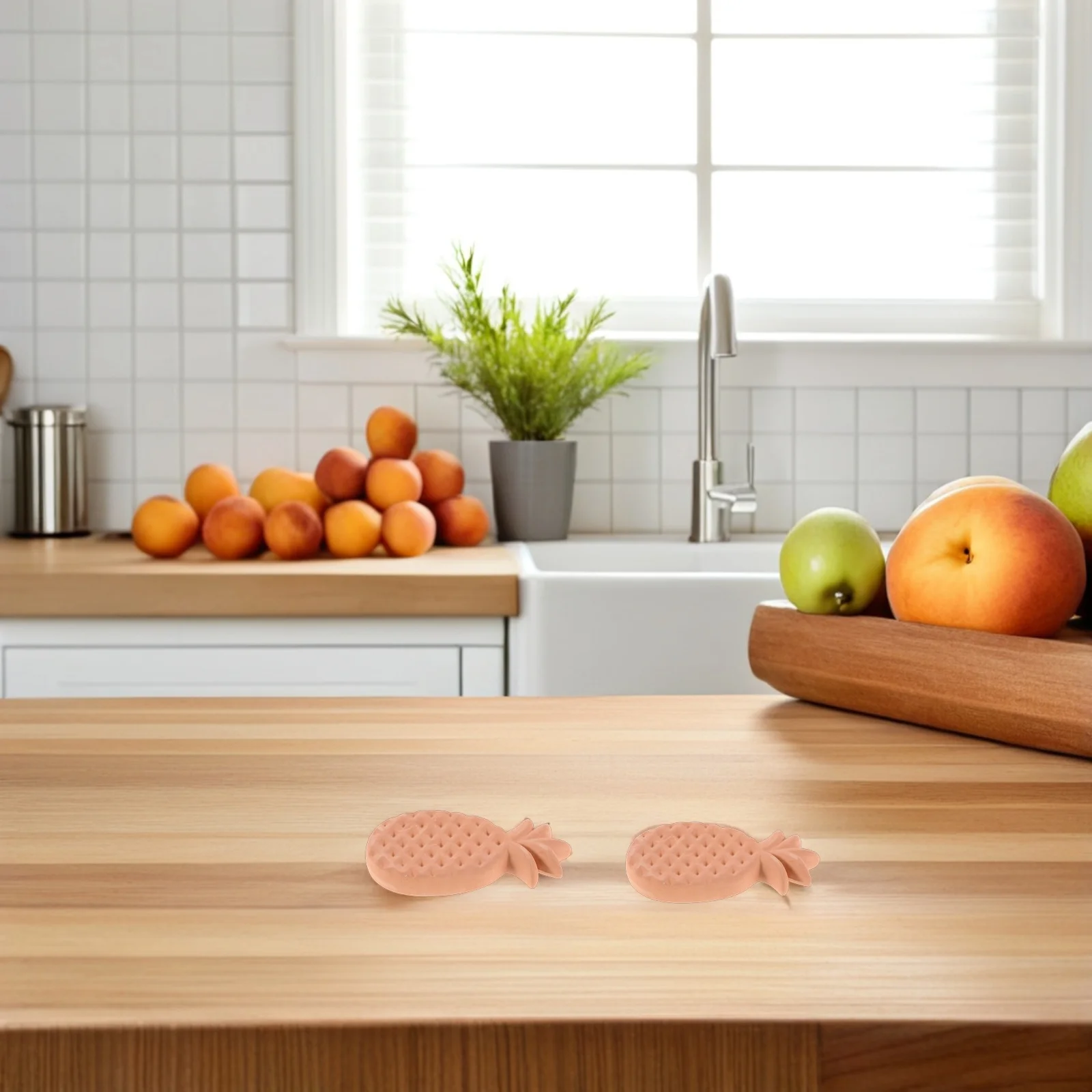 

2Pcs Brown Sugar Softener Discs Reusable Clay Keeper Maintain Moisture Prevent Hardening Keep Sugar Fresh for Food Storage