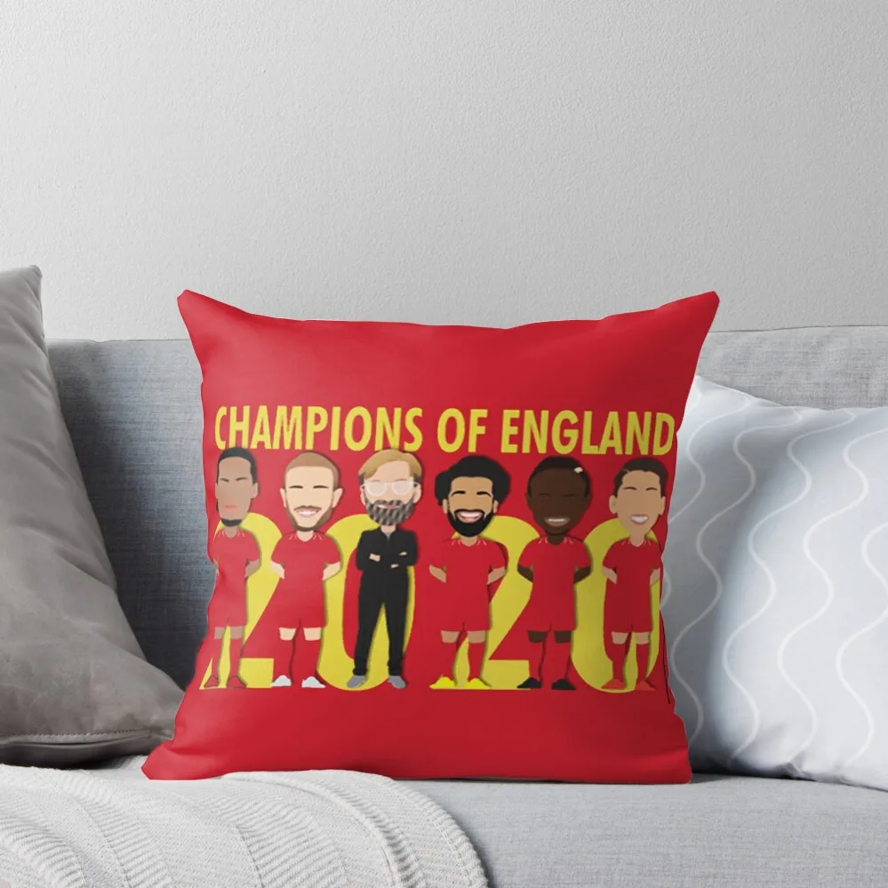 Liverpool Champions 2020 Throw Pillow Christmas Cushion For Home Pillow Covers Decorative pillow