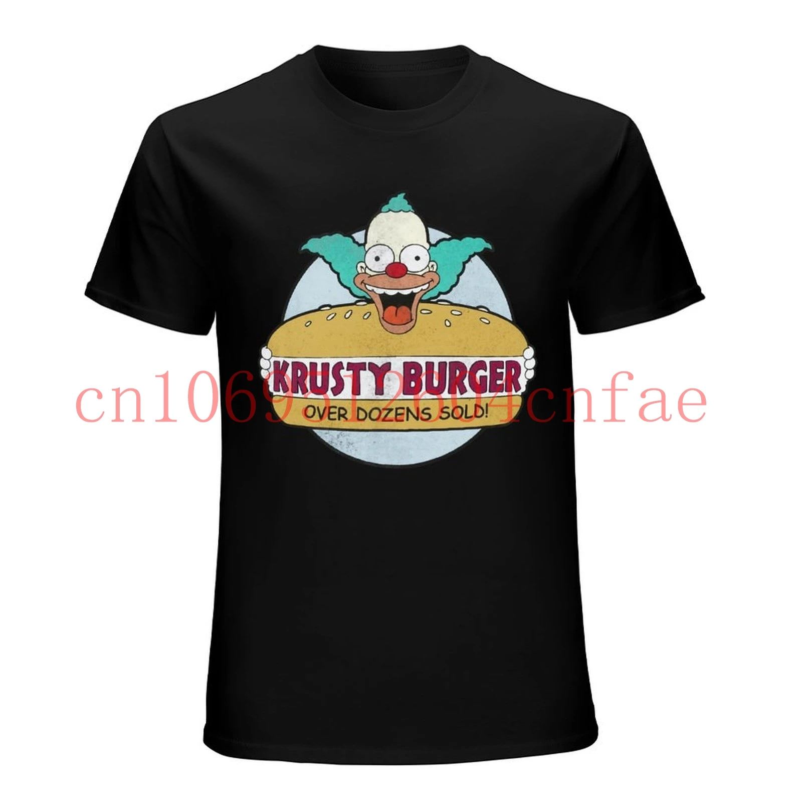 KRUSTY THE CLOWN KRUSTY BURGER T-Shirt SMALLMEDIUMLARGEXL