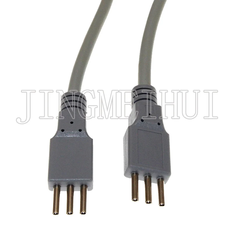 Obrázek 5: 3-pin dvojitý vnější drát elektroda kabel dovést 5P konektor EMS elektroda navázání kabel ohřev fyzioterapie pomocných kabel l