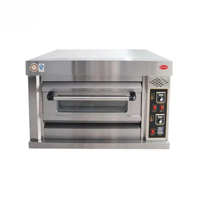 فرن بيتزا المخابز الكهربائي التجاري للخبز والكعك
