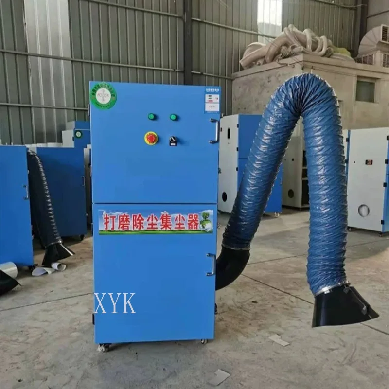 Mobile Bag Dust Collector Pulse Grinding Polishing Dust Collector Industrial Environmental Equipment Woodworking Dust Collector
