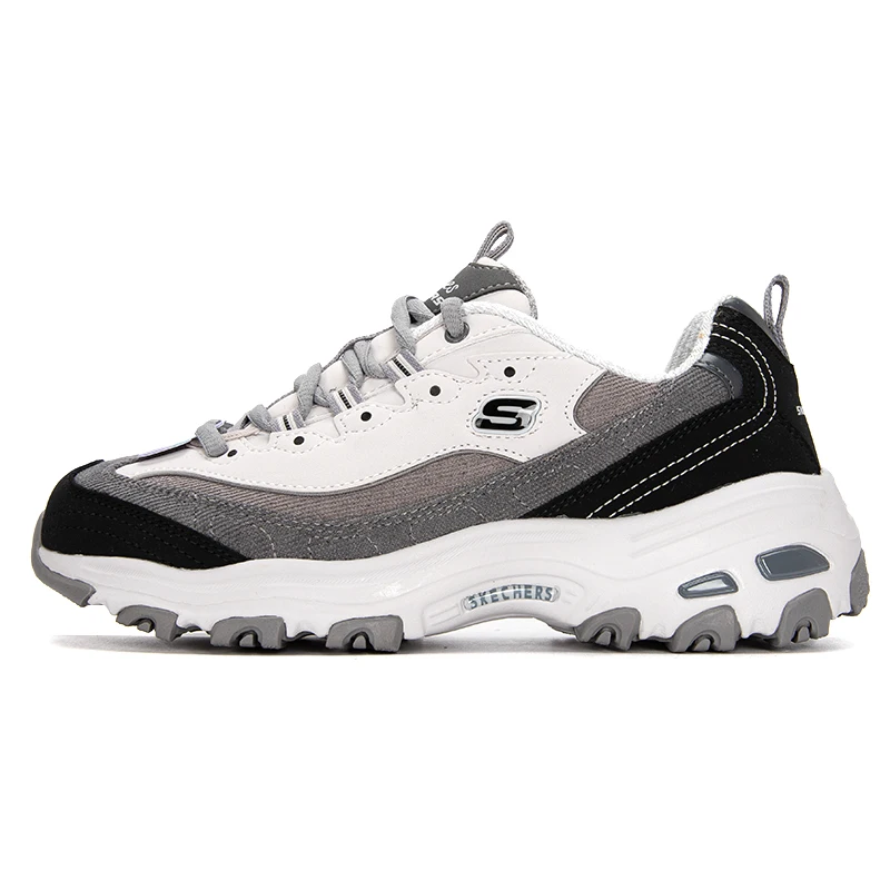 

Skechers Women's Shoes D'Lites 1.0 Series Casual Sports Shoes Spliced Thick-Soled Dad Shoes 149906-Bkgy