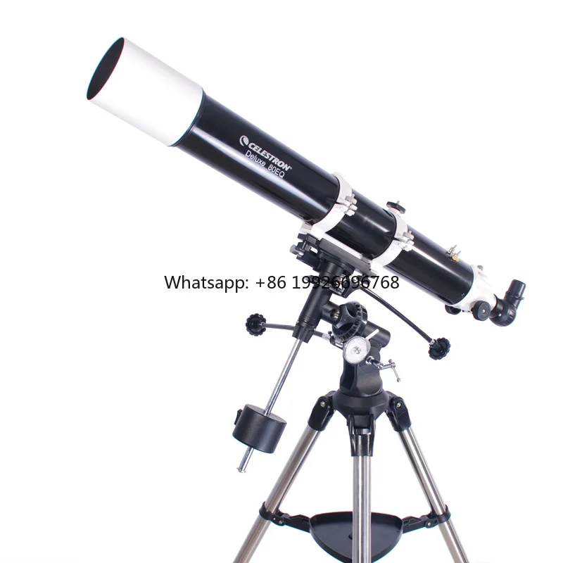 

Celestron Deluxe 80EQ Telescope Manual German Equatorial Telescope for Beginners Astronomical Telescope F90080 factory