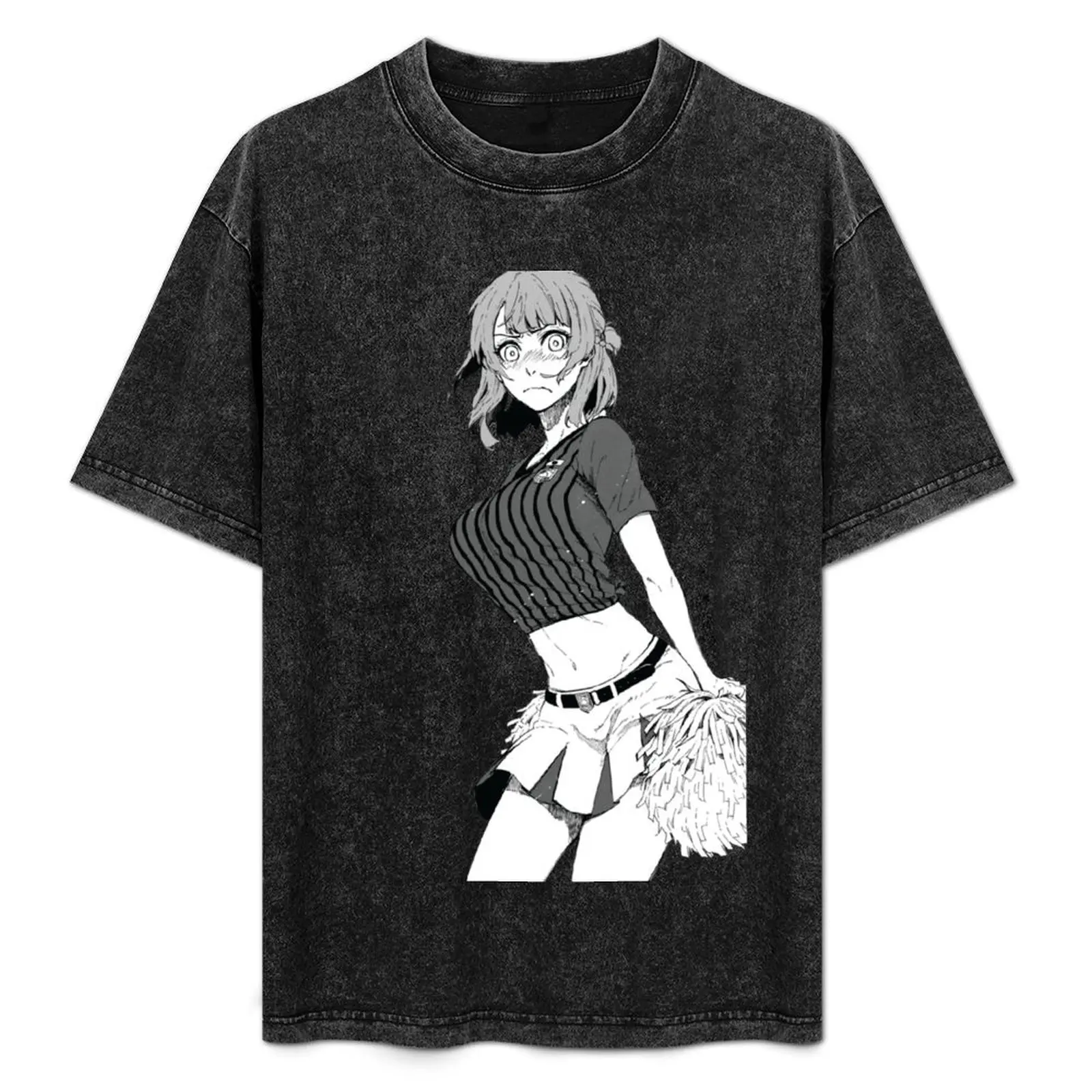 

Anri Teieri T-Shirt Vintage Print Crew Neck Tee