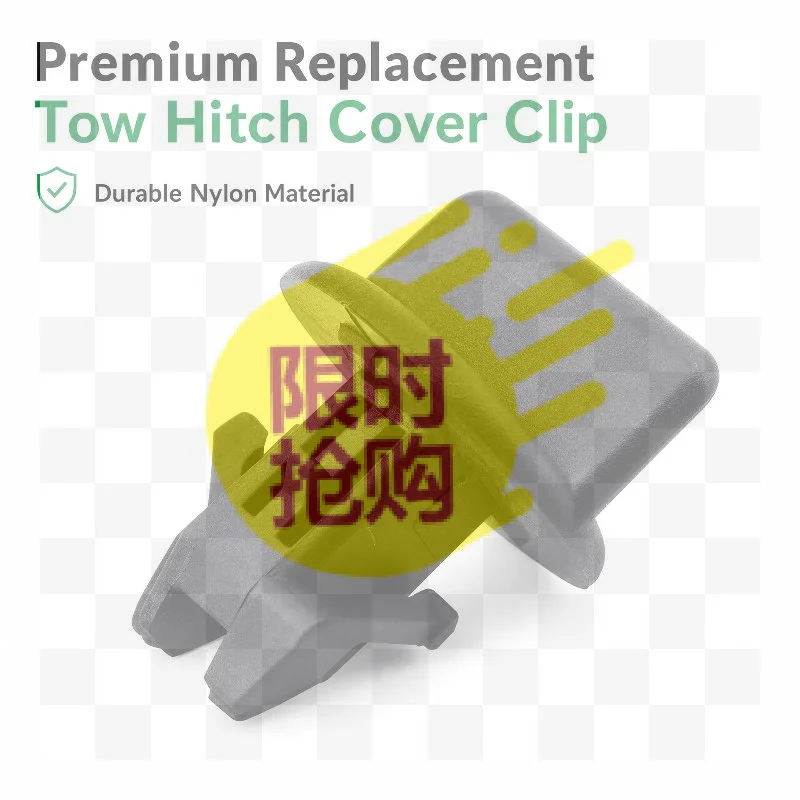 【CMO】Cover Nuts Bumper Hitch Car Accessories Direct Replacement Plastic Rear For 2014-2022 Practical To Use Car Parts