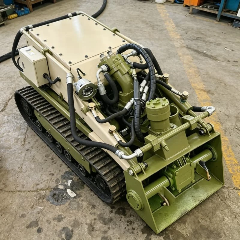 Dredging Robot Intelligent Underwater Cleaner Tracked Chassis Suction For Sewer Pipe Industrial Sedimentation Tank Desilting