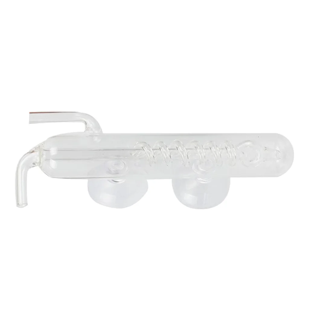 Aquarium CO2 Monitor Glass Diffuser Bubble Counter Fish Tank Carbon Dioxide Analyzer for Aquatic Plant System