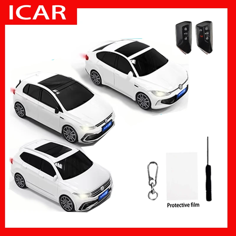 ICAR для VW Lamando Golf 8 Автомобильный Стайлинг для MK8 id4 Skoda Octavia Leon MK4 Cupra Formentor 2020 2021 2022 автомобильный брелок