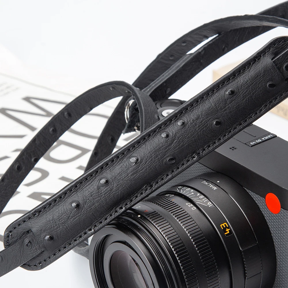 Couro genuíno durável cruz cor - Camera Strap Leather avaliação e preço