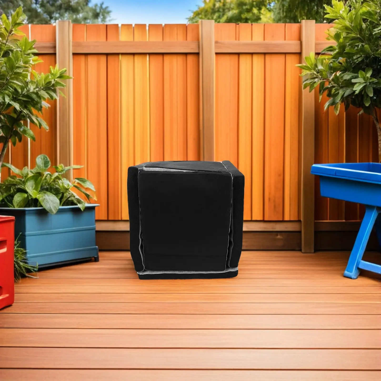 

Утолщенный звукоизоляционный короб 11x9.8 дюймов для водяных насосов, черный акустический кожух из губки для снижения шума