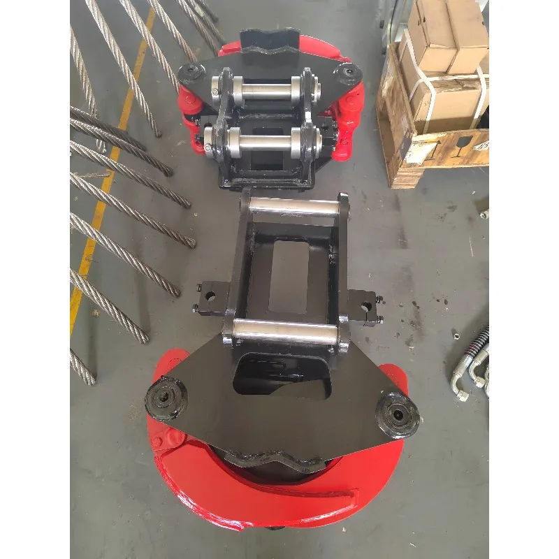 Hydraulic Tree Cutter Tree Shear for 5-9 Tons Excavator Attachments Wood Grapple Cutter