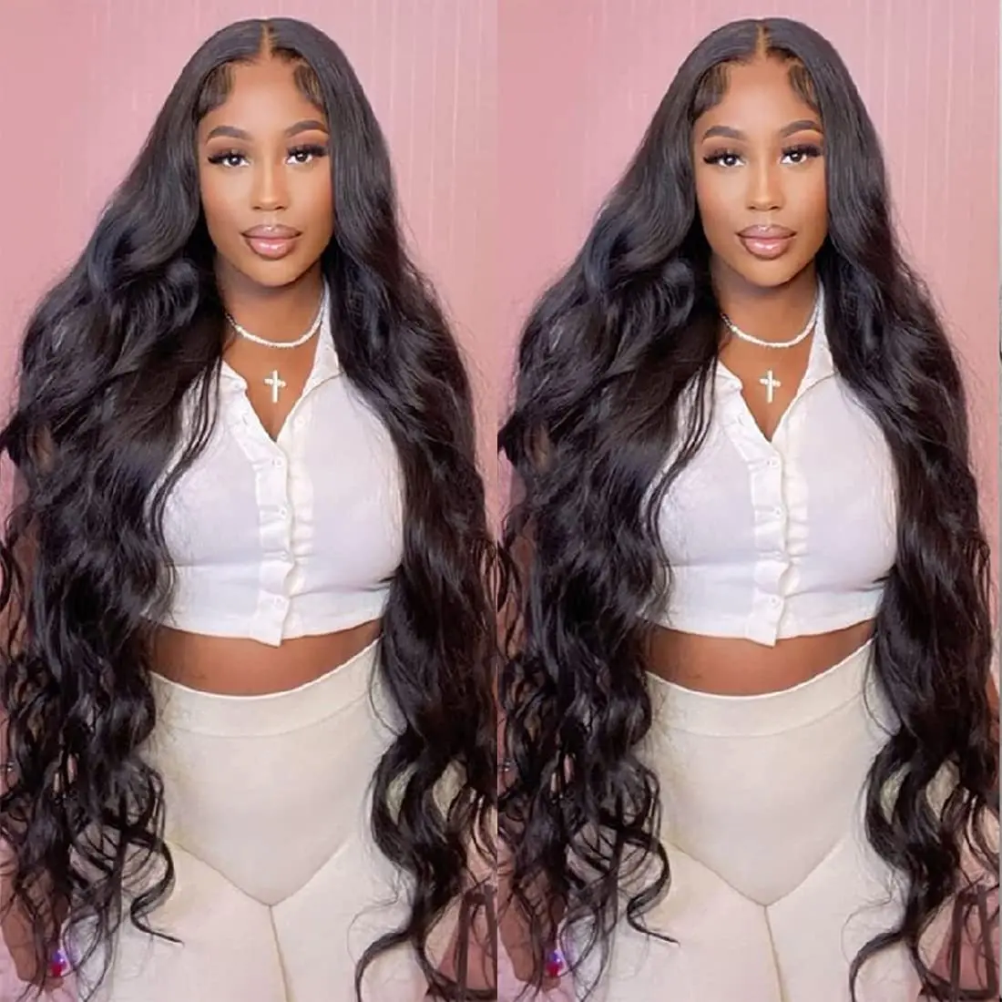 Body Wave Lace Front Wig 13x6 HD Transparent Lace Frontal Wig 30 32 34 Inch 13x4 4x4 Closure Wig 360 Human Hair Lace Frontal Wig