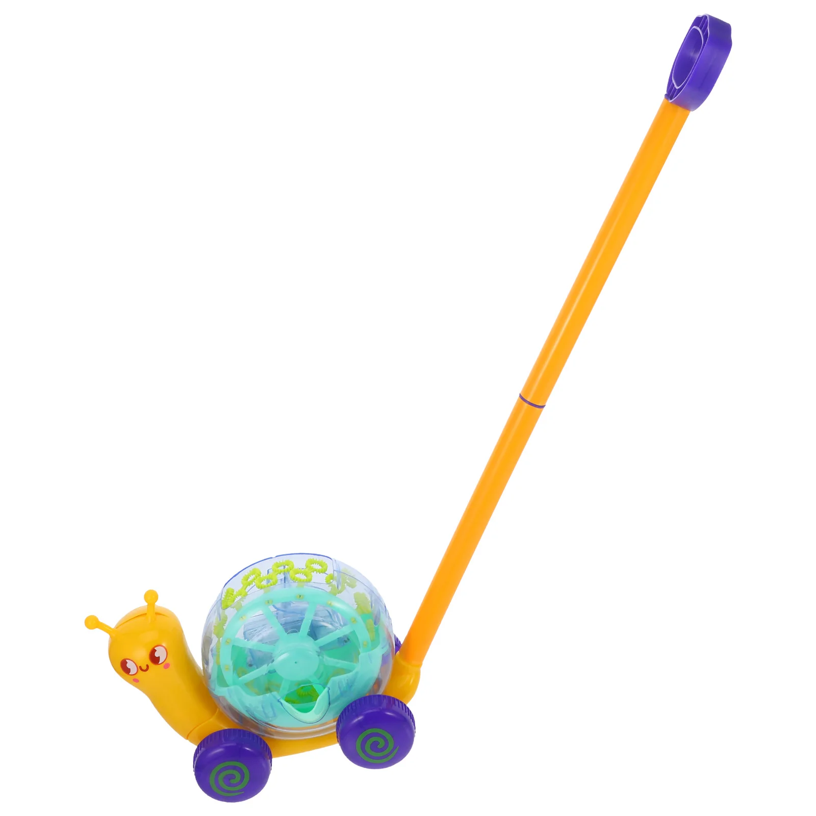 آلة فقاعة الحلزون الكرتونية صانع الفقاعات الكهربائية خفيفة الوزن محمولة باليد في الهواء الطلق لحمام السباحة والشاطئ آلة فقاعات الحفلات