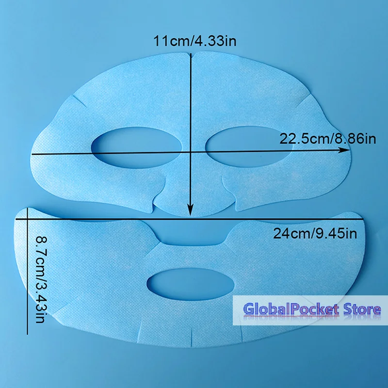Collagen Film Paper Soluble Facial Mask Face Skin Cheek Sticker Forehead Patch Lines Patches Tightening Skin Care Anti-aging view 6