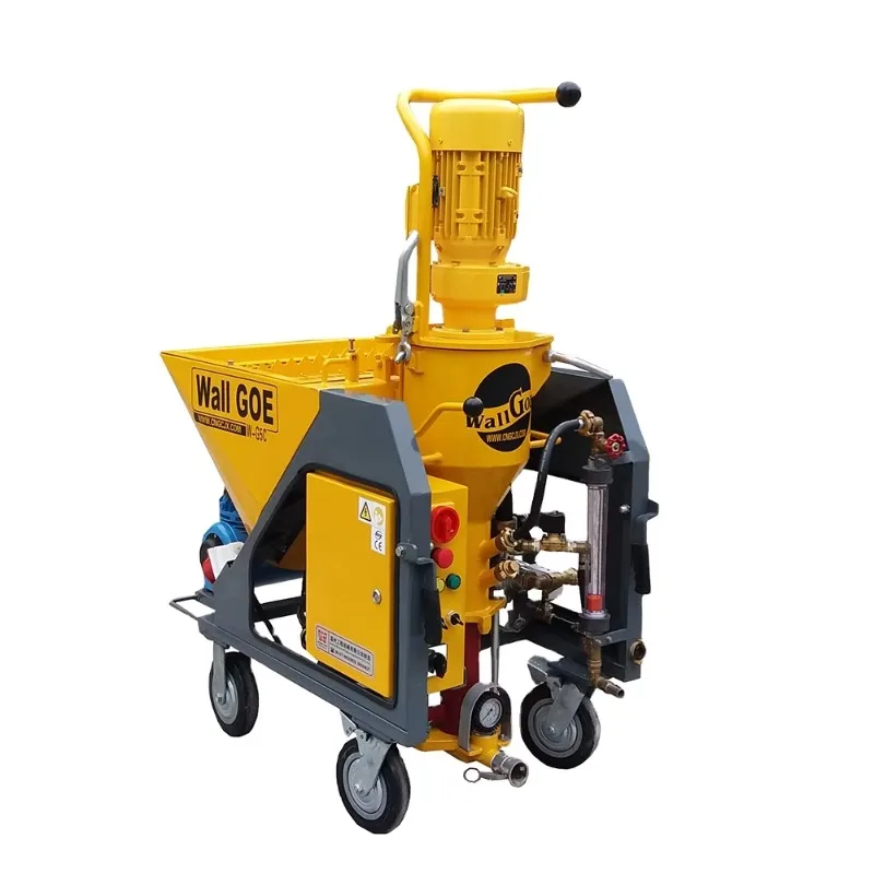 Mix Plastering Machine Mortar Cement Gypsum Base Spray Plastering Machine