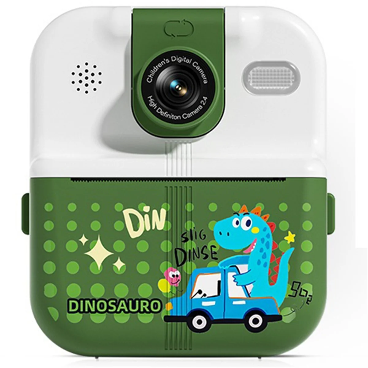 CCDD 어린이 카메라 귀여운 카메라 포토 프린터 디지털 어린이 비디오 카메라 사진 인스턴트 인쇄 사진 팬더