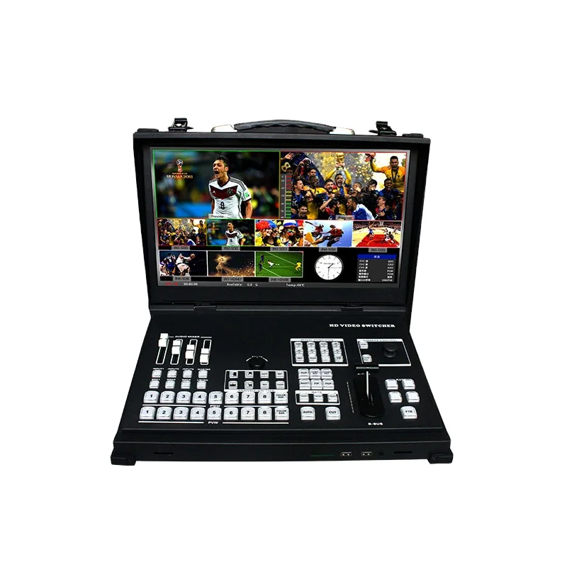 Switcher 10-channel Multi-function Switcher  Live Streaming  Broadcasting HD Video