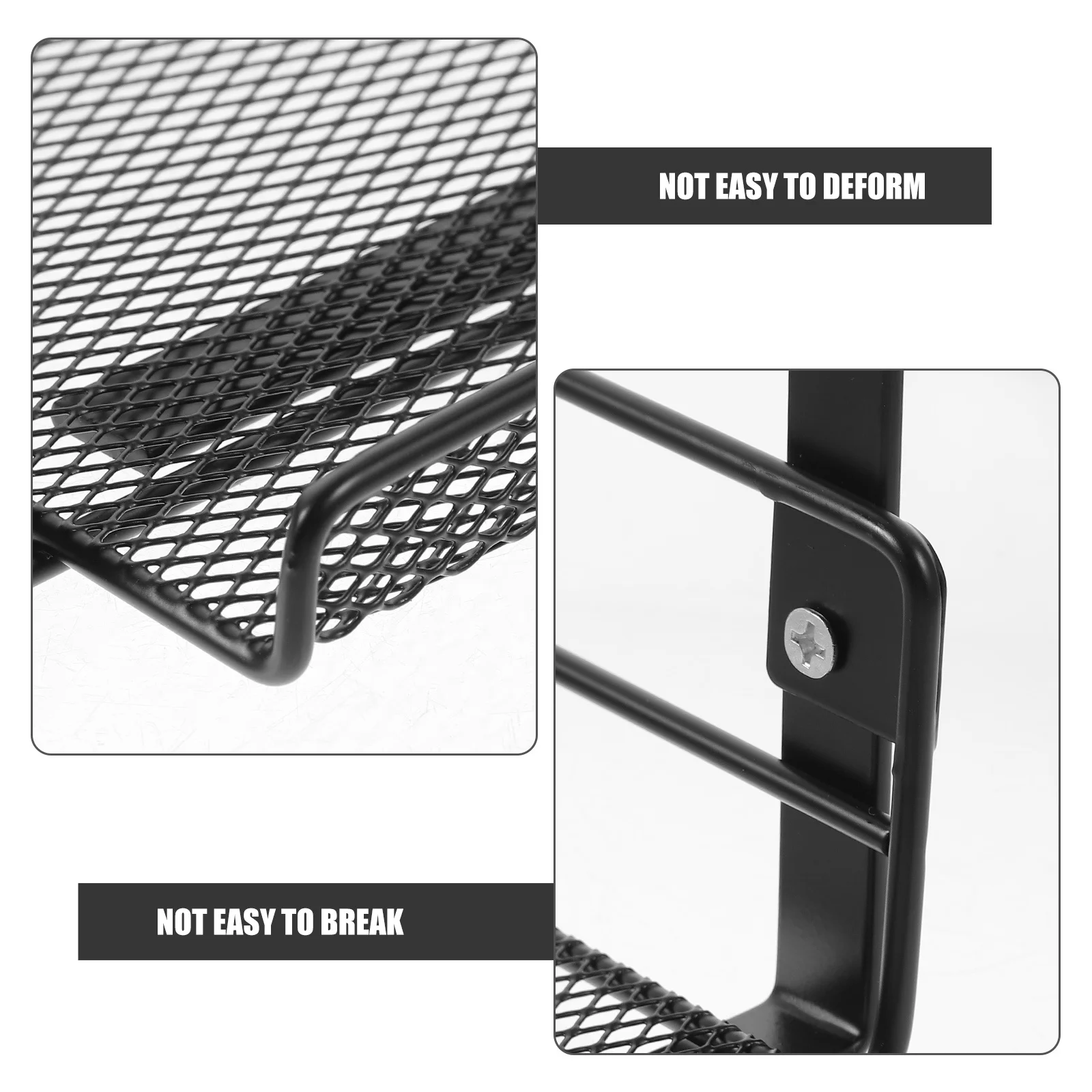 

Under Desk Cable Management Rack Steel Wire Organizer Tray Stable Desk Cord Holder for Office Workspace Cable Storage Solution