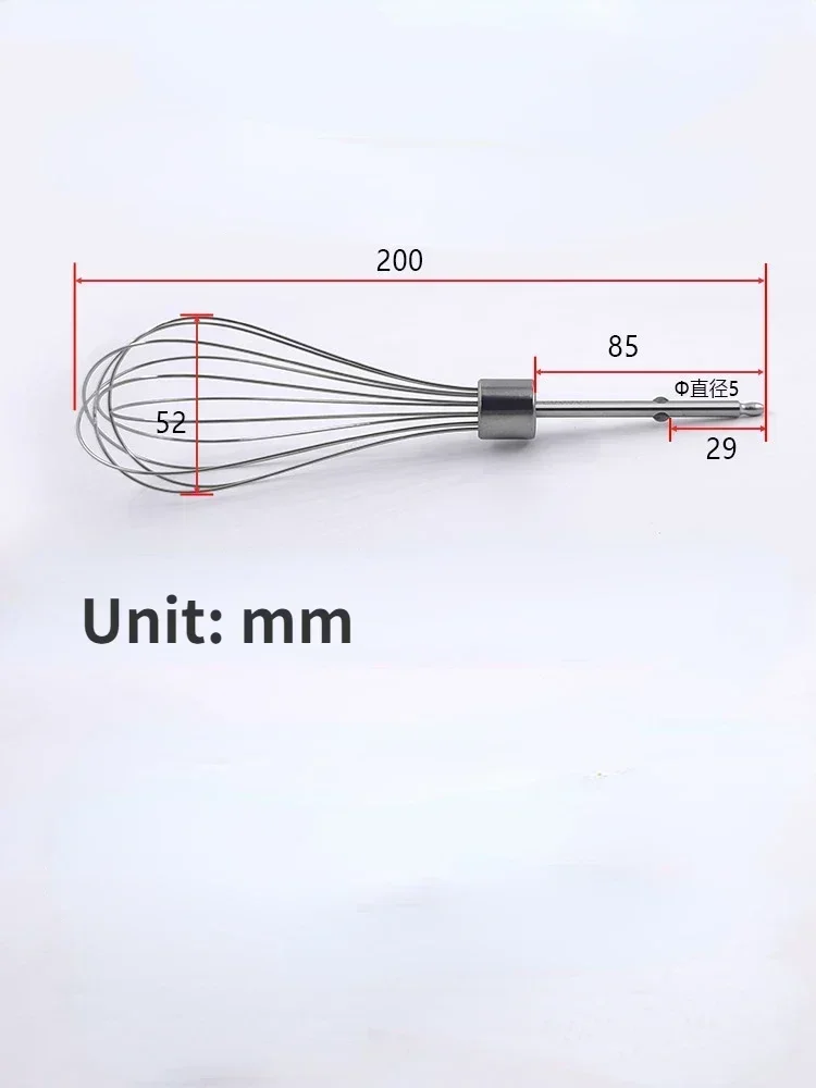 2PCS Per Philips HR3700 HR3705 Frusta Elettrica Mixer Agitazione Bastone 12 Filo Frusta In Acciaio Inox Testa