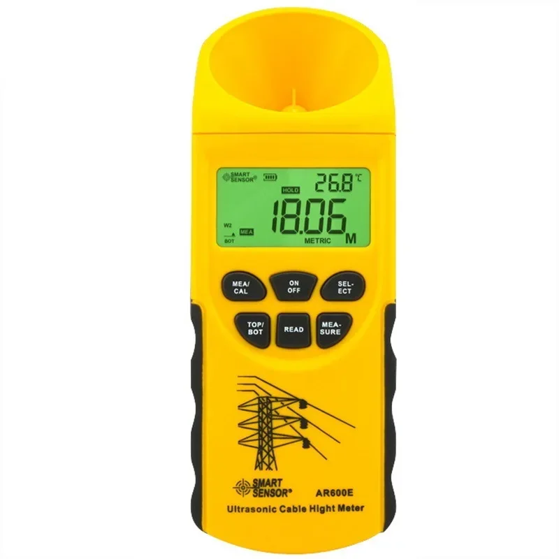 Cable altimeter AR600E overhead line rangefinder altimeter 3-23 meters height