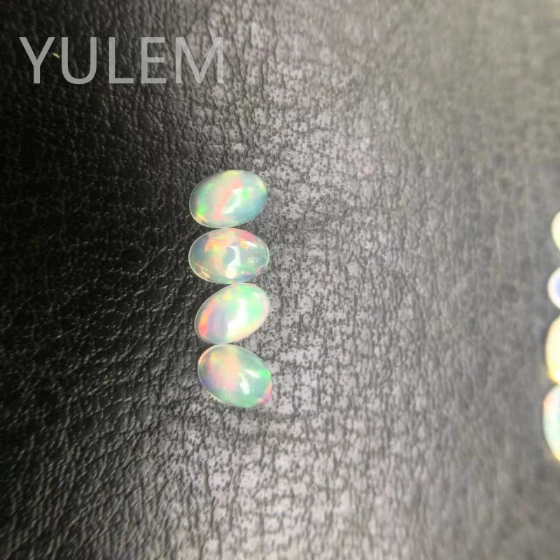 Natural Blue or Pink Brilliances 100% Natural Opal Loose Gemstone Australian Opal Gemstone Jewelry DIY Earring or Ring Pendant