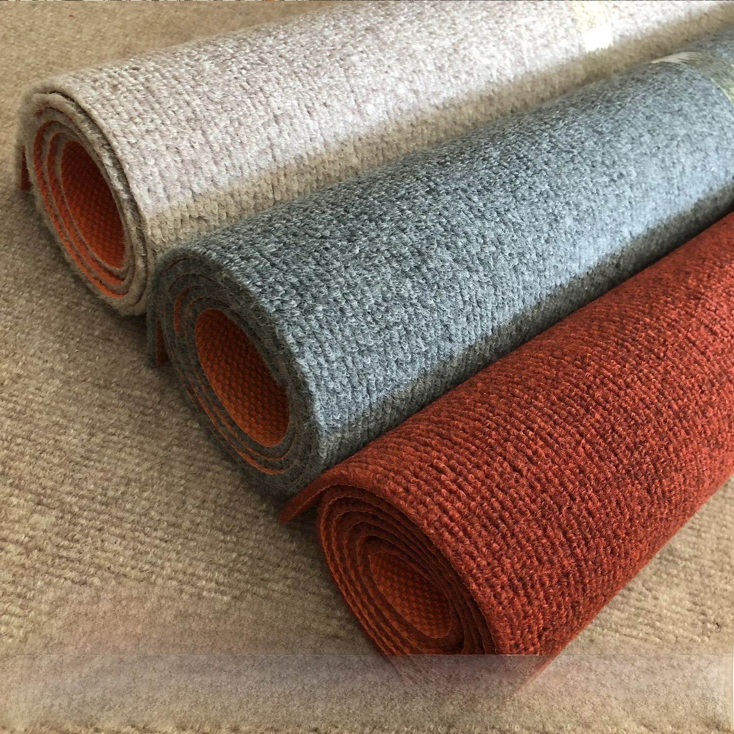 

Modern Office Room Area Rug Large Sc Direct Lay ey Polyester Stripe Patterned Carpet for Bedroom And Studio