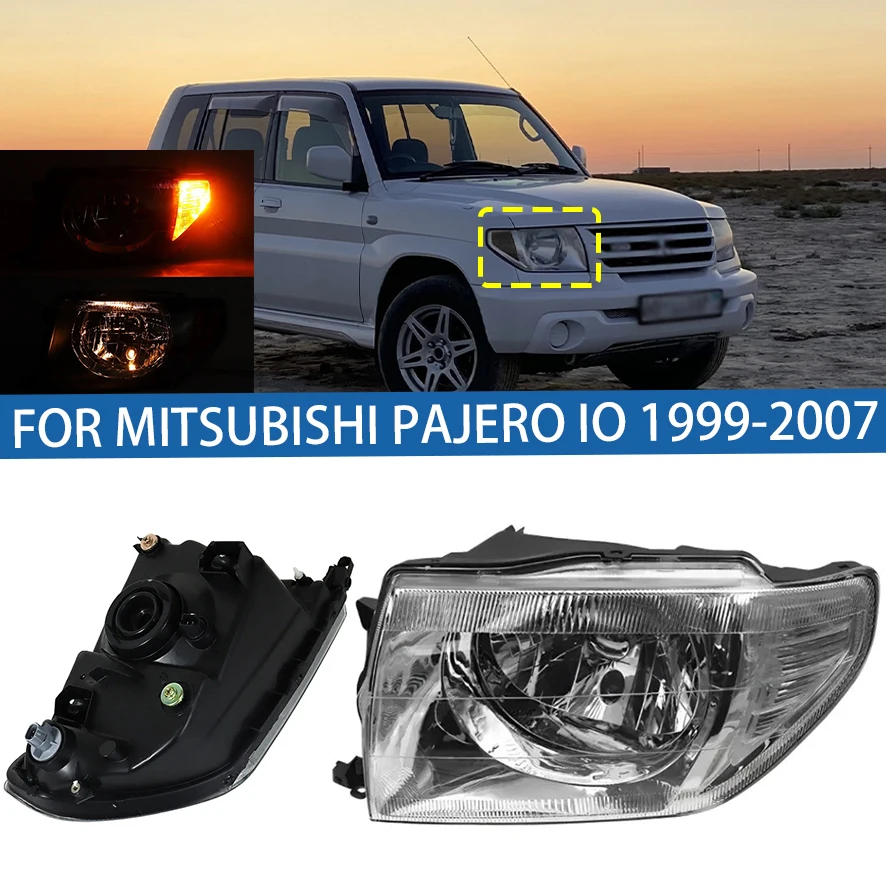 

Для Mitsubishi Pajero IO 1999 2000 2001 2002 2003 2004-2007 передний бампер, фара дальнего света, указатель поворота