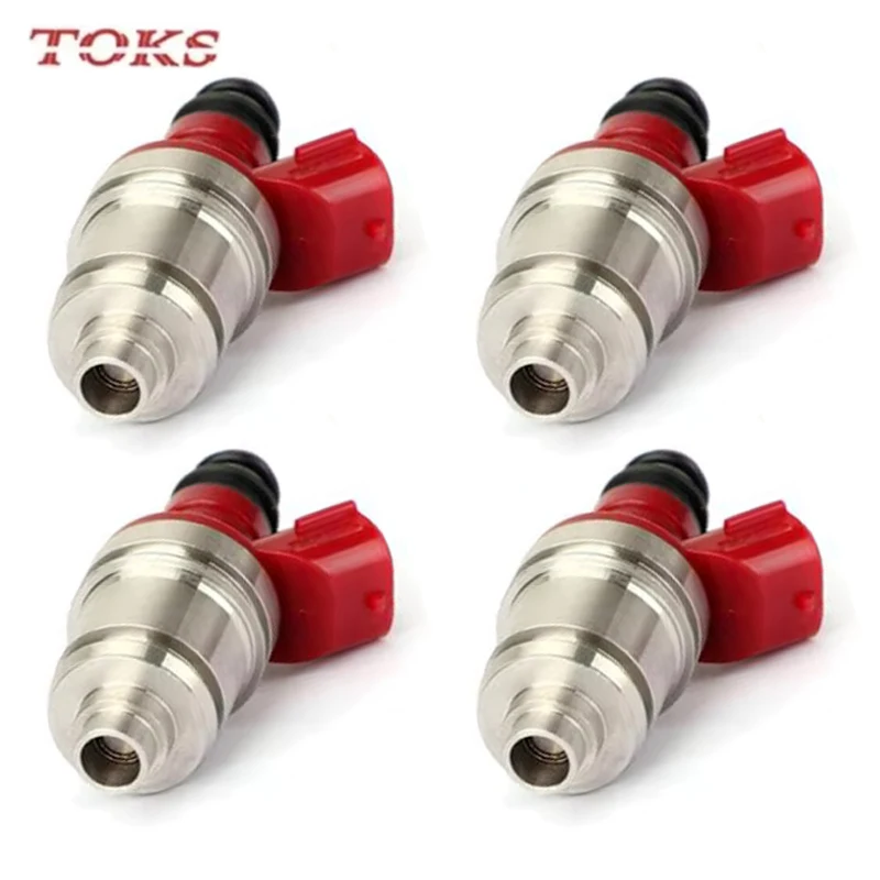 Nuevo inyector de combustible 4 Uds 15710-77EA0 para Honda Passport Suzuki Aerio Esteem Sidekick Isuzu Amigo Pickup Rodeo 1,8 2,0 2.6L