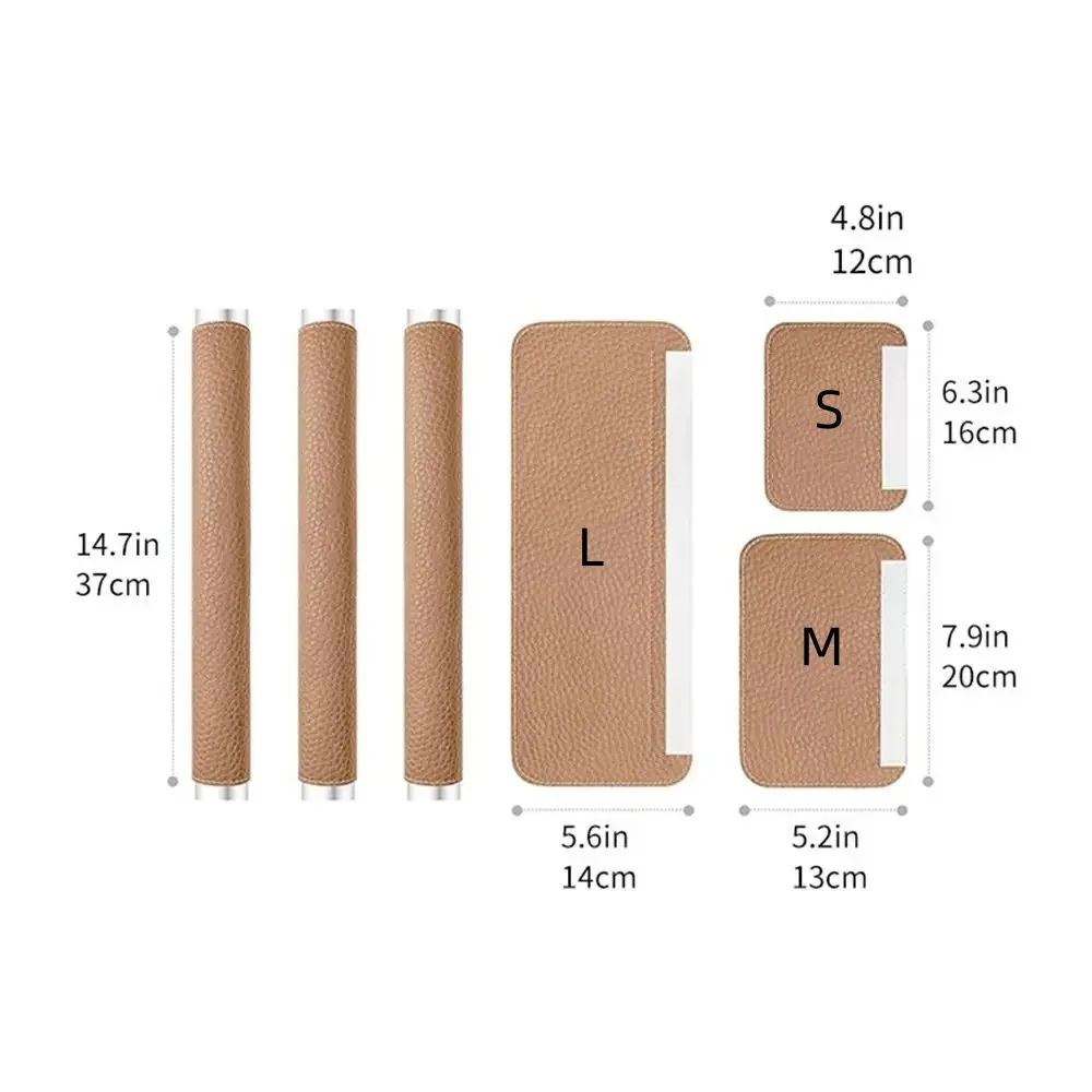 2pcs/set Fridge Handle Protective Cover Microwave Oven Baking Range Hood Collision-proof Door Pull Handle Cover For Office Home