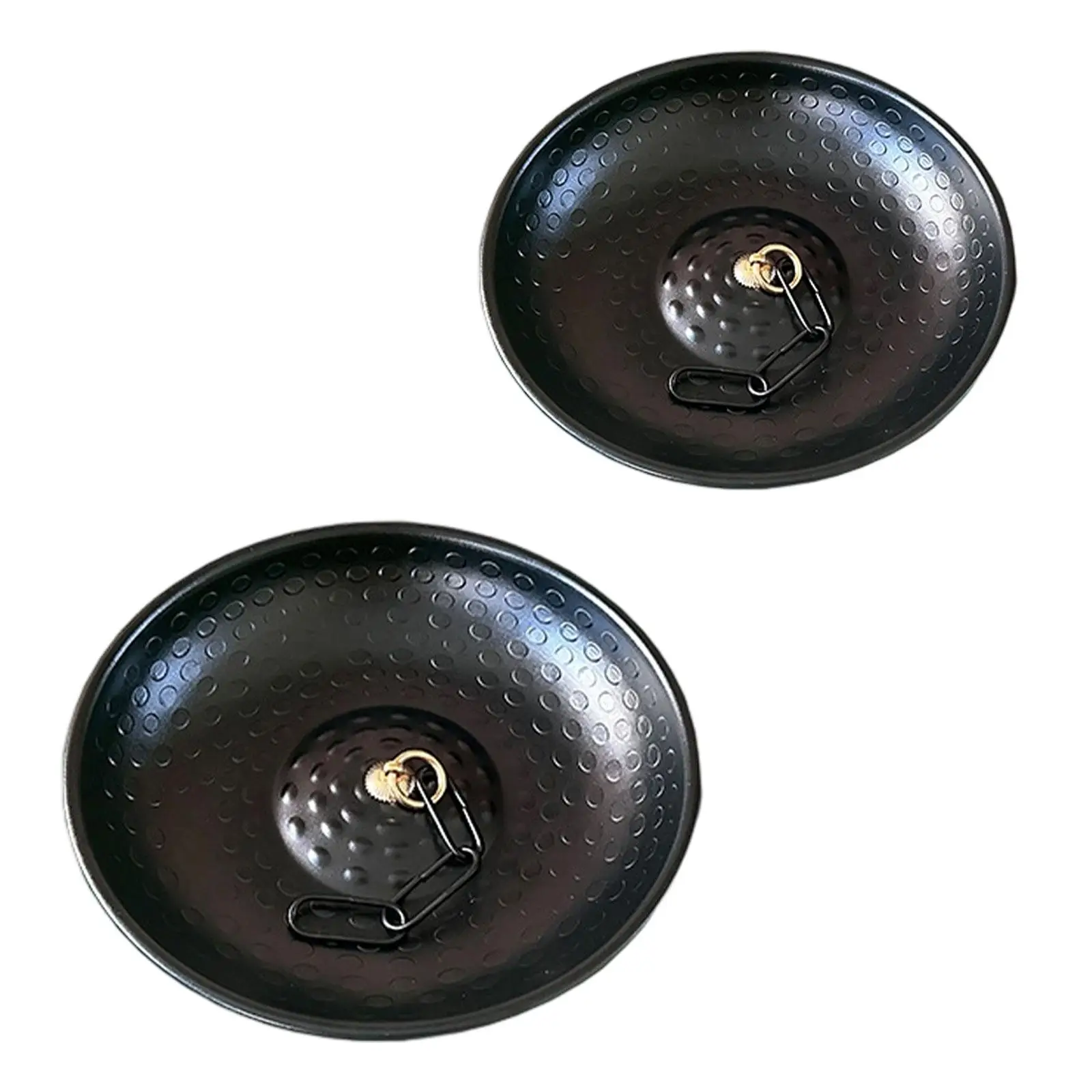 Rain Chain Basin Dish Display Rainwater Collection, Water Feature Basin, Spill Bowl for Patio, Garden, Yard Outdoor