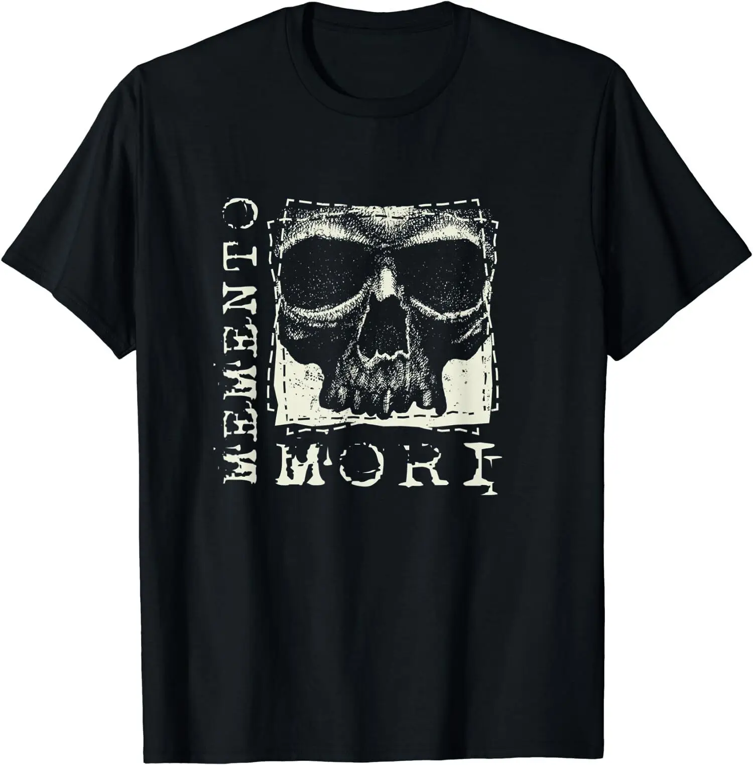 New Limited Retro Skull Memento Mori Reminder T Shirt