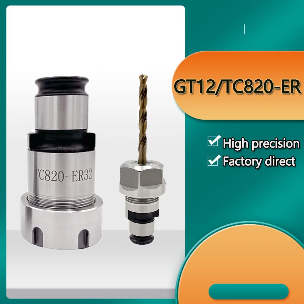 Mudança Rápida Tapping Drill Tapping Machine Gt12 Er20 Er32 Gt24 Pinça Chuck Tc820
