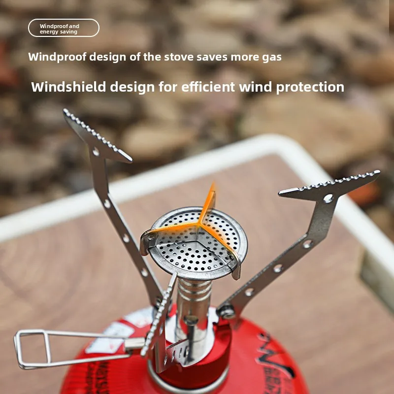 

Outdoor field stove Small and lightweight cassette stove Camping stove Folded and easy to carry Picnic stove Gas stove2026