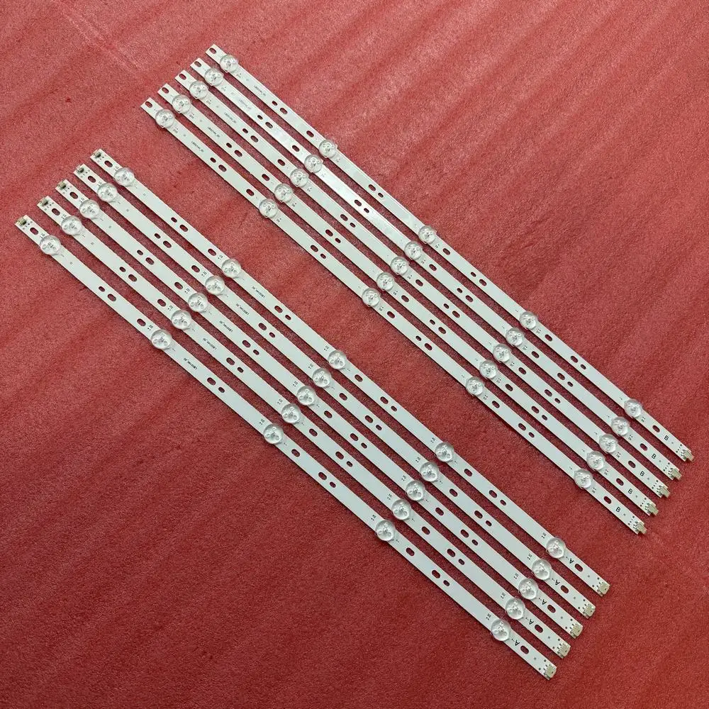 5pcs/set LED Backlight Strip 10LED Bar For 55PUS6554/12 LB5514E V1 01 LB5514K V0_00