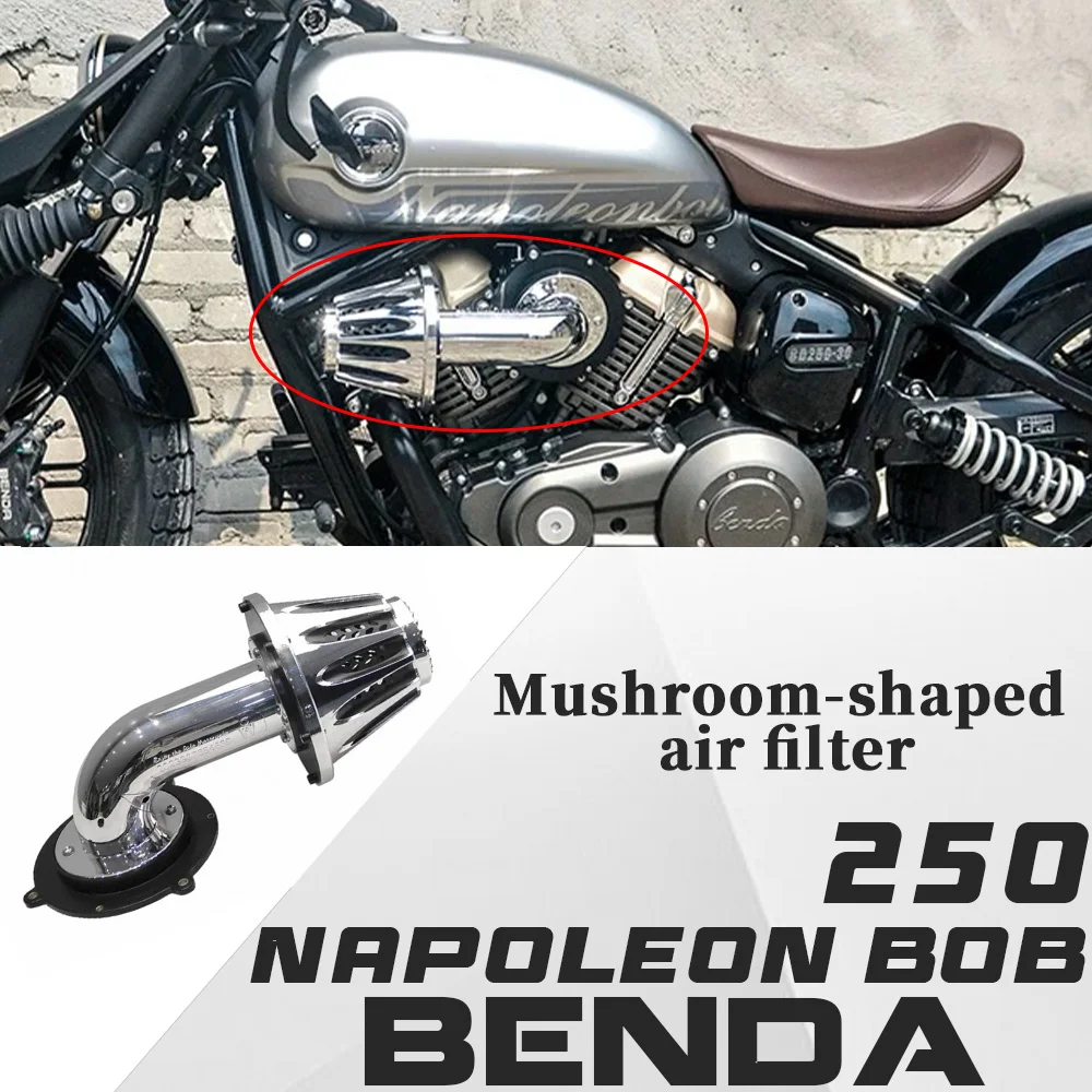 Retro mushroom-shaped air filter for BENDA Napoleon bob 250