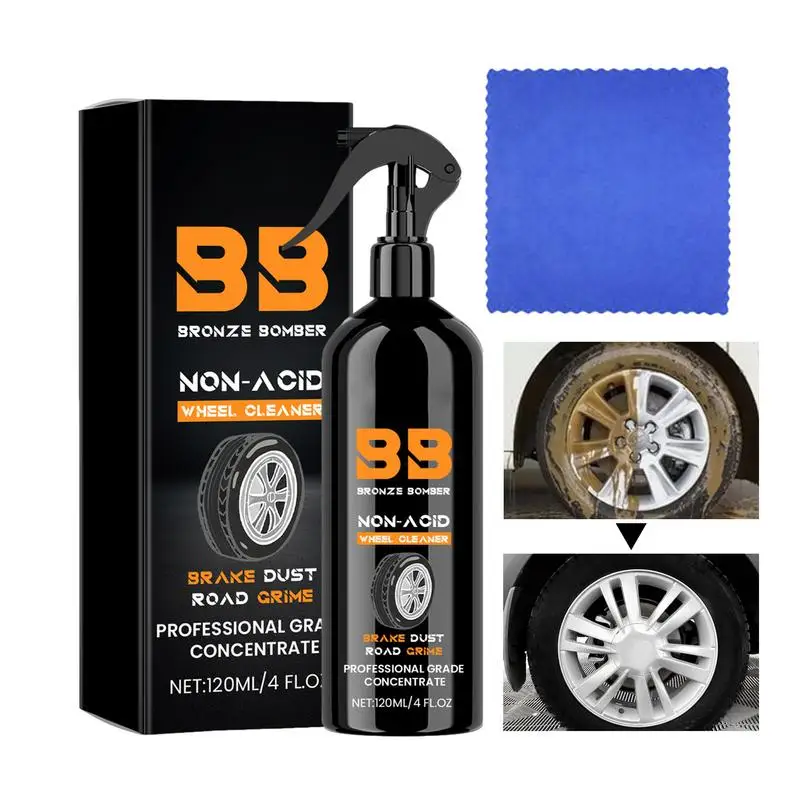 

Wheel Shine For Car Tires 120ml Tire Protectant Mild Spray For Car Effective Long Lasting Tire Maintenance Supplies For Car Care