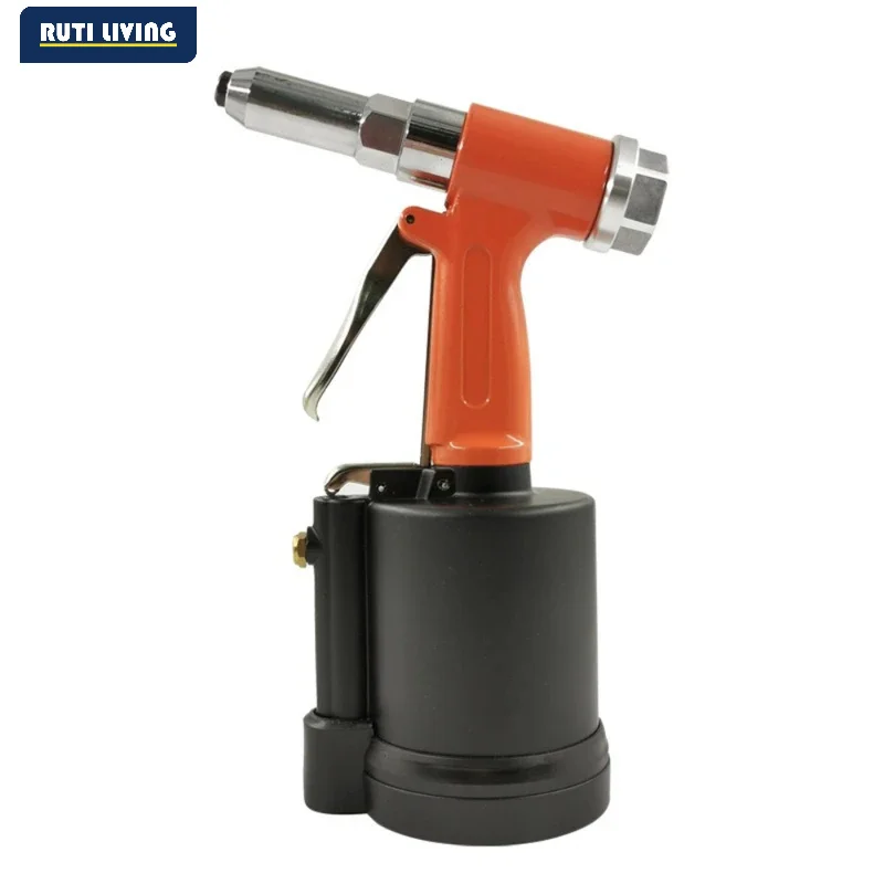 Heavy Duty Pneumatic Hydraulic Rivet Gun Kit 3.2-6.4mm Air Riveter Tool