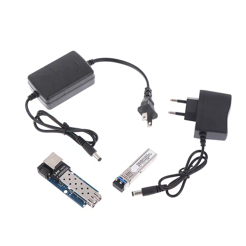 Mini RPOE 1G Media Converter Slot SFP Transceiver Module SFP Slot RJ45 Ethernet SFP Fiber Switch