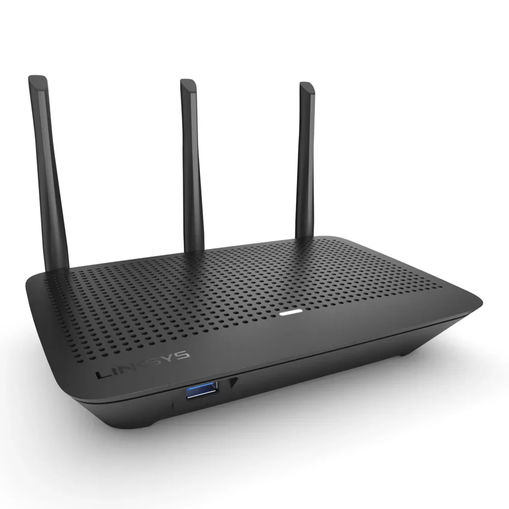 

LINKSYS EA7500S AC1900 WiFi Router 1.9Gbps DualBand 802.11AC Covers Up To 1500 Sq. Ft, Handles 15+Devices Doubles Bandwidth