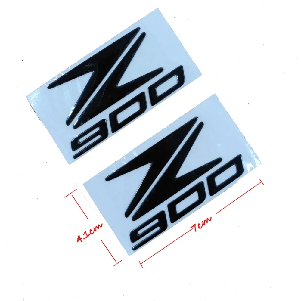 Motorcycle 3D Emblem Badge Decal Tank Wheel Z900 Sticker Soft Reflective Decals Stickers For Kawasaki Ninja Z900 Z 900