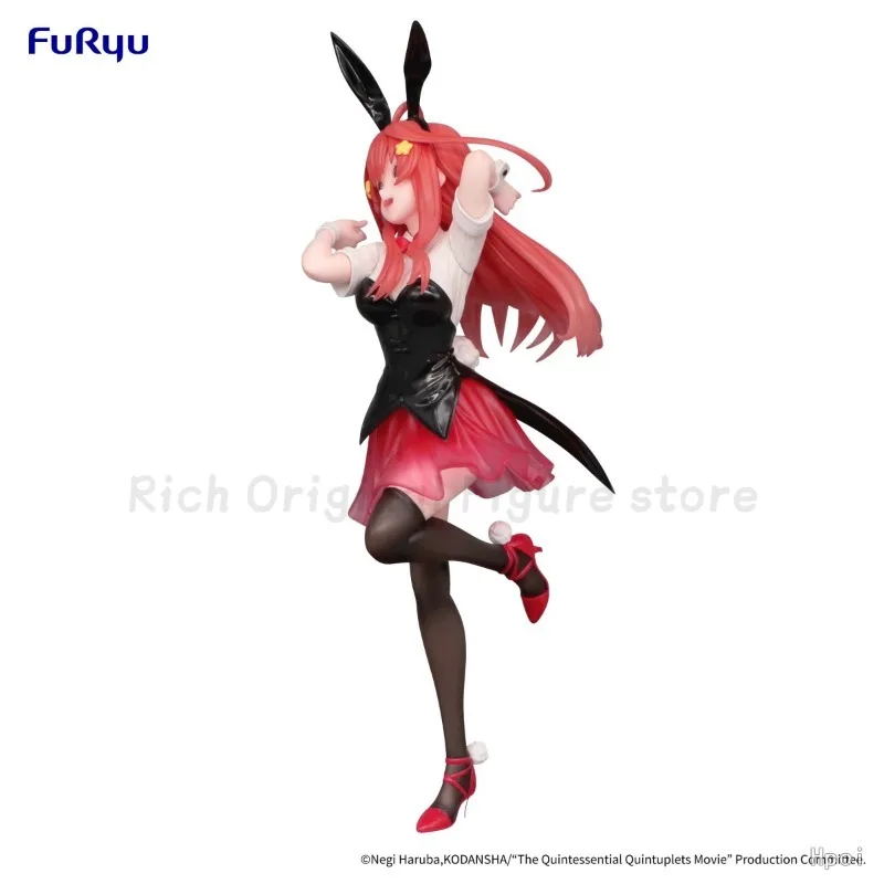 【Op voorraad】Originele FuRyu The Quintessential Quintuplets Trio-Try-iT Figuur Nakano Itsuki Bunny Girl Modellen Anime Ornamenten