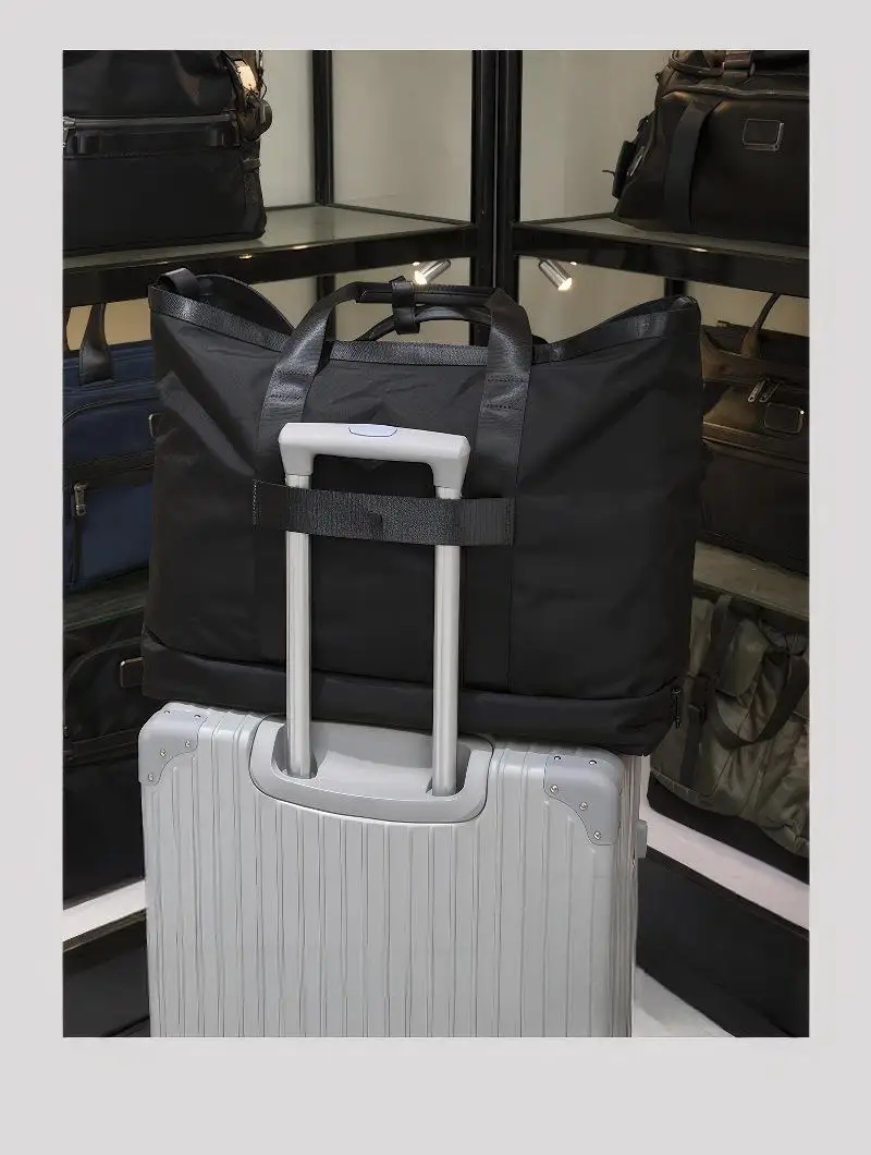 メンズ スタイリッシュ エグゼクティブ ブリーフケース - オフィス用の軽量ナイロンデザイン、手持ち＆ショルダースタイル 2303152